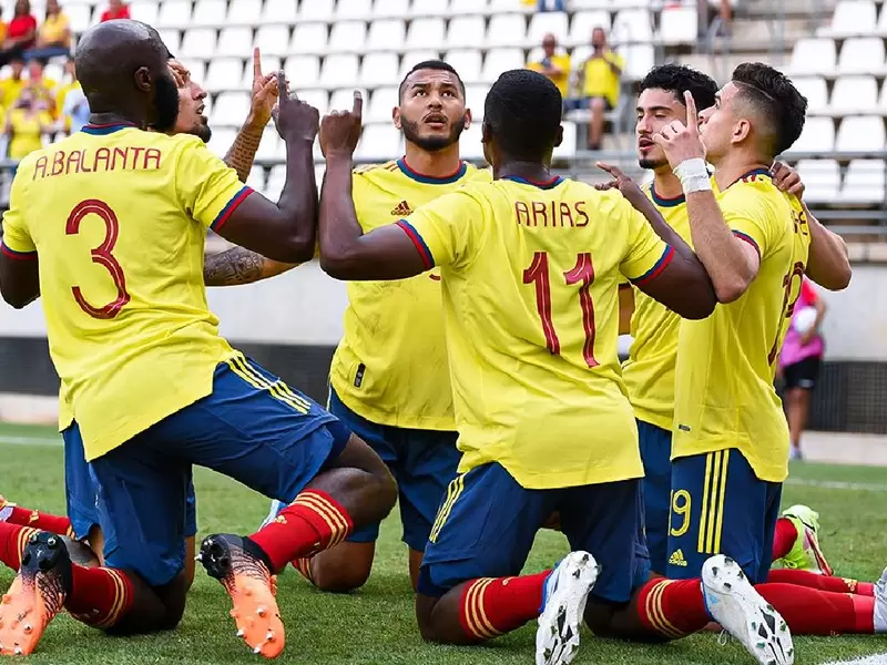 Selección Colombia vs Arabia Saudita