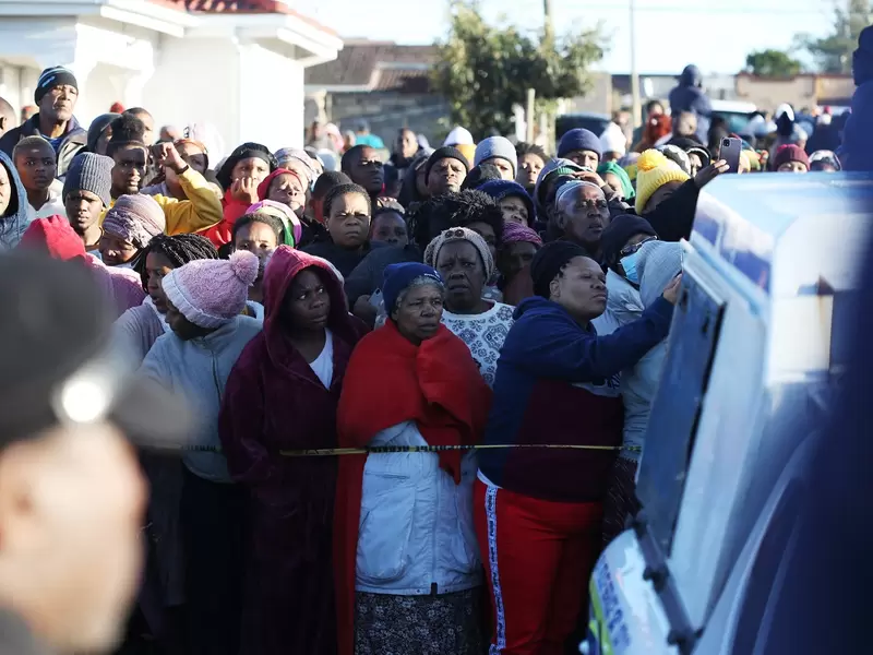 Sudáfrica muerte de jóvenes