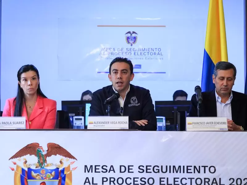 Registrador Alexander Vega Elecciones