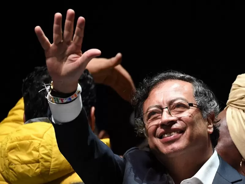 Presidente electo, Gustavo Petro.