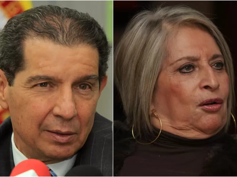 José Félix Lafaurie y Cecilia López José Félix Lafaurie y Cecilia López