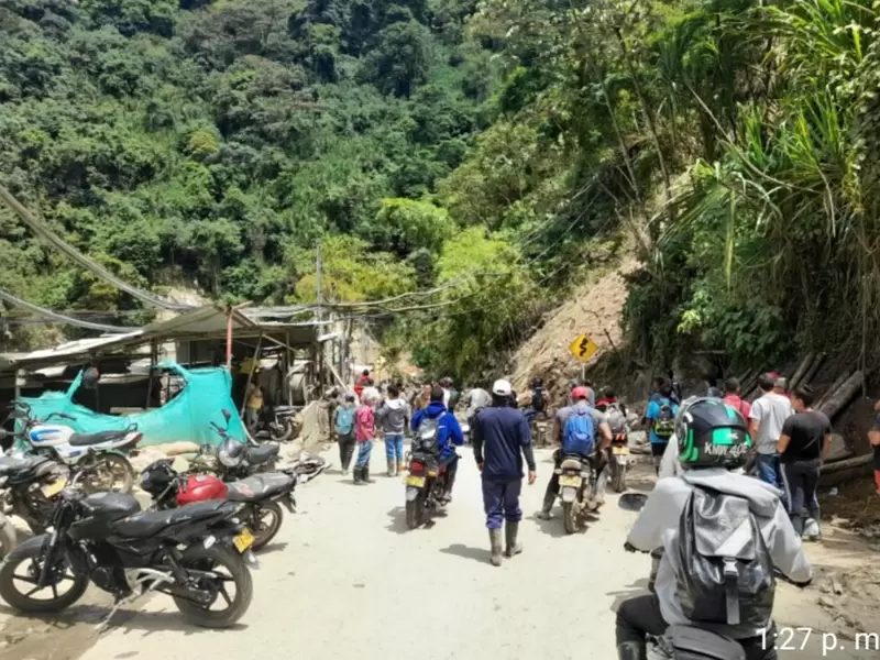 La emergencia se presentó en una mina de oro