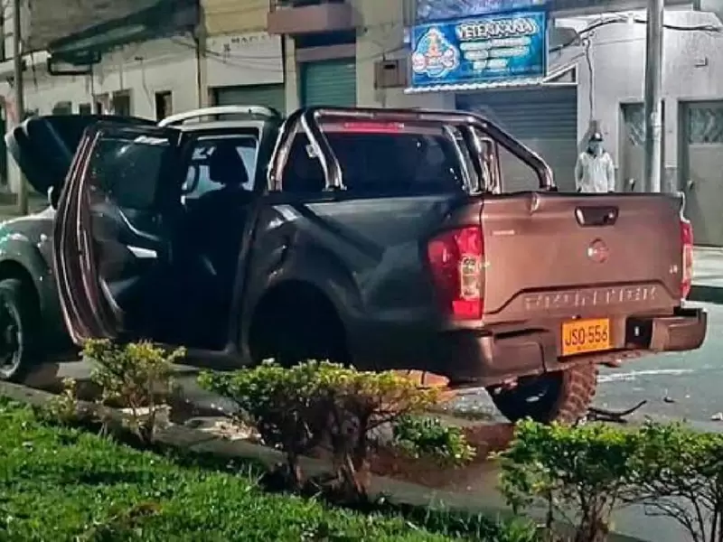 Carro bomba en Popayán
