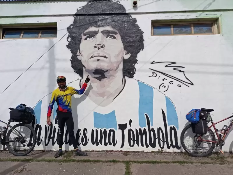 Ciclistas fueron de Soacha a Argentina