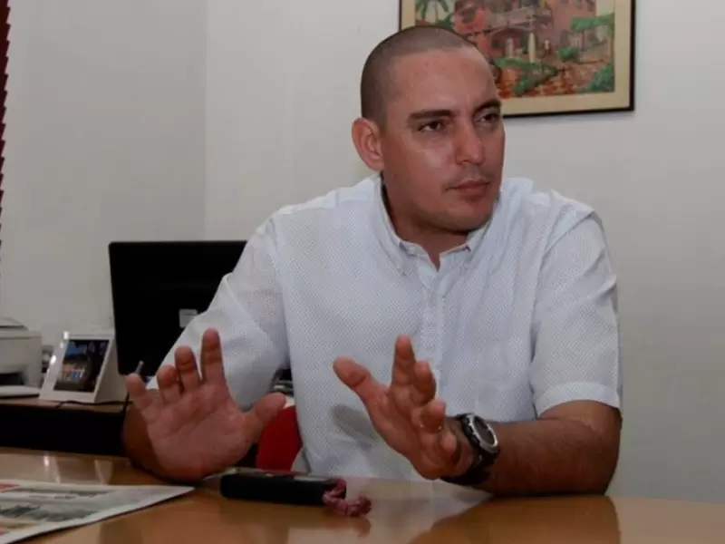 Ronald Rojas, firmante del acuerdo de paz