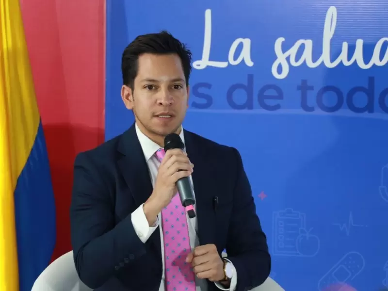 Germán Escobar, Viceministro de salud.