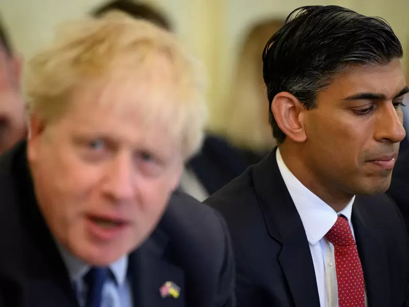 Rishi Sunak, exministro de Economía del Reino Unido