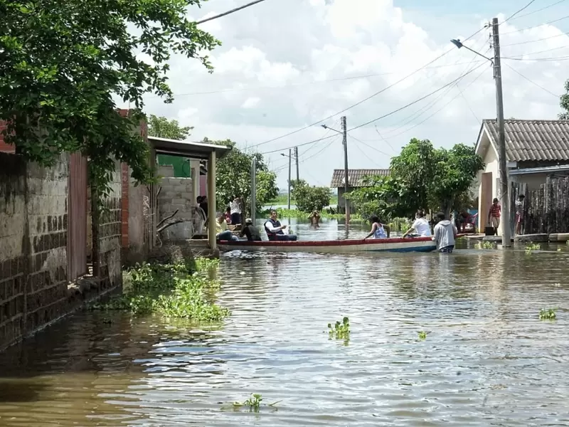 Por lluvias declaran calamidad pública en Bolívar