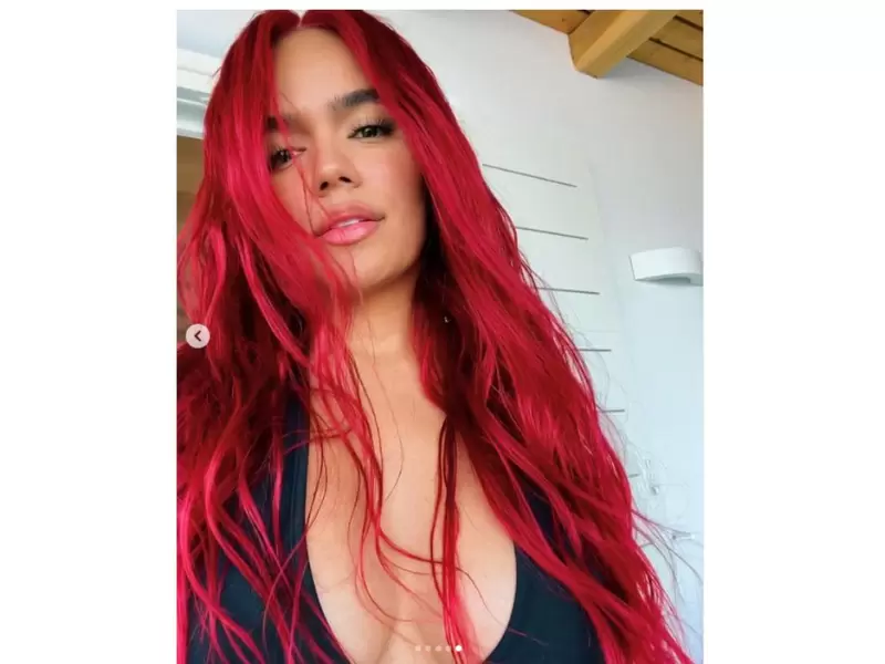 A Karol G se le salió una en promo de Gatúbela A Karol G se le salió una en promo de Gatúbela