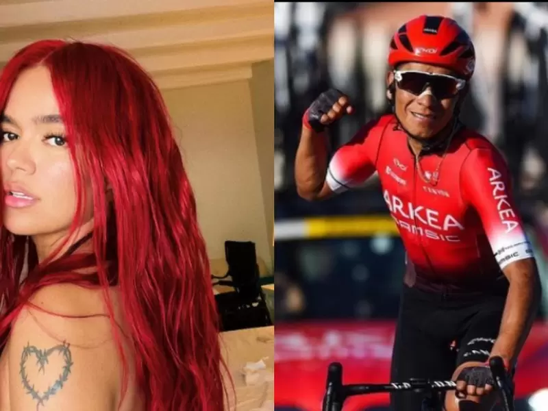 Karol G y Nairo Quintana, los personajes que destacan en el nuevo video del Himno Nacional Karol G y Nairo Quintana, los personajes que destacan en el nuevo video del Himno Nacional