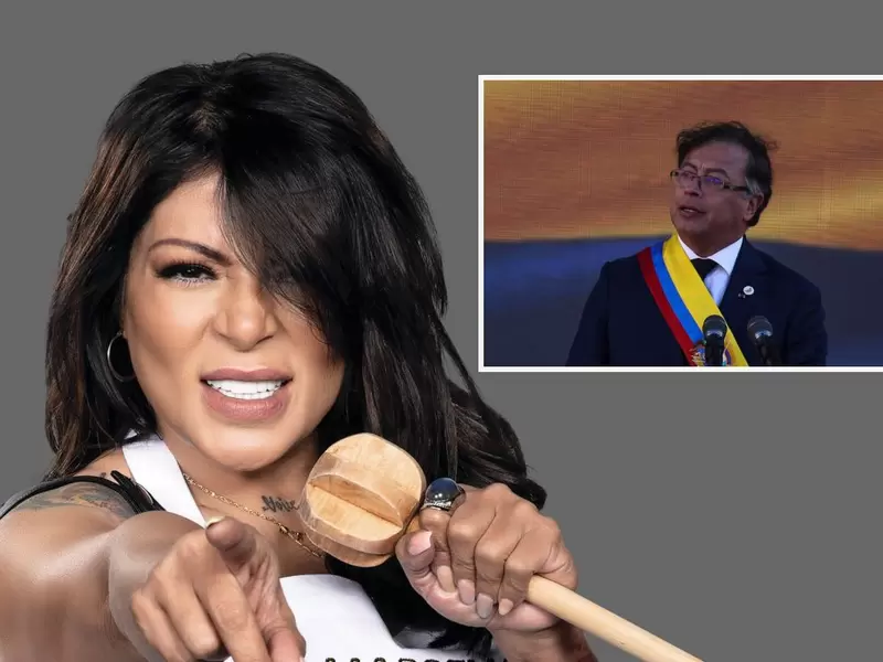 Marbelle empezó a recular sobre Gustavo Petro Marbelle empezó a recular sobre Gustavo Petro
