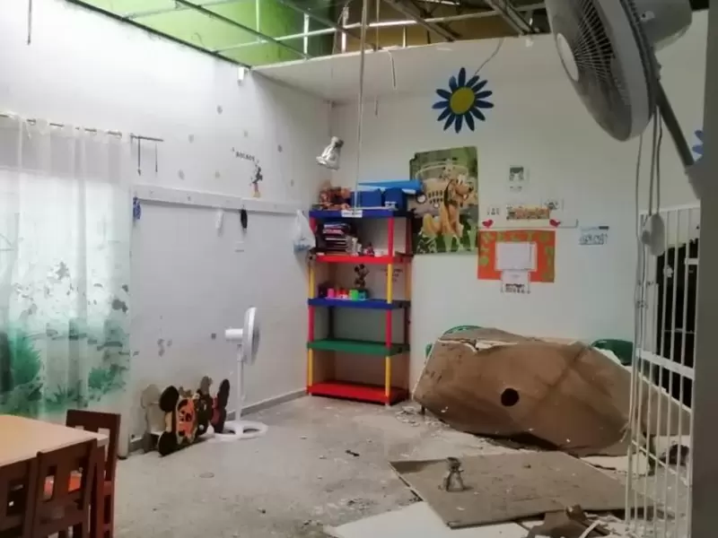 Vendaval en Venadillo.