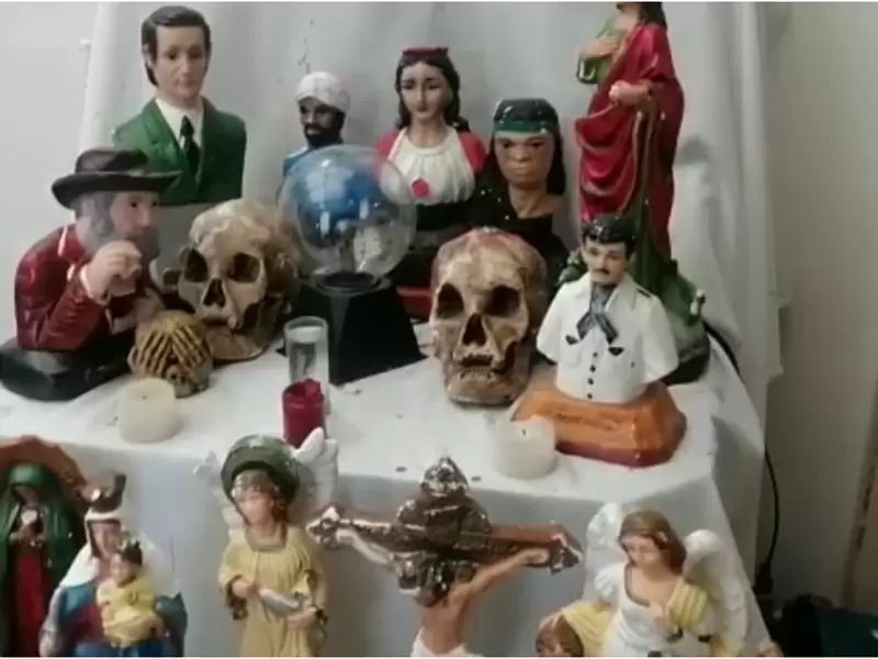 hallazgos de la Policía en un allanamiento a 'Los Brujos'