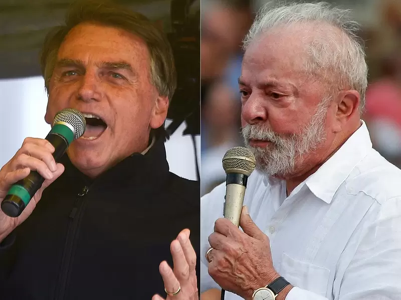 Jair Bolsonaro y Lula da Silva