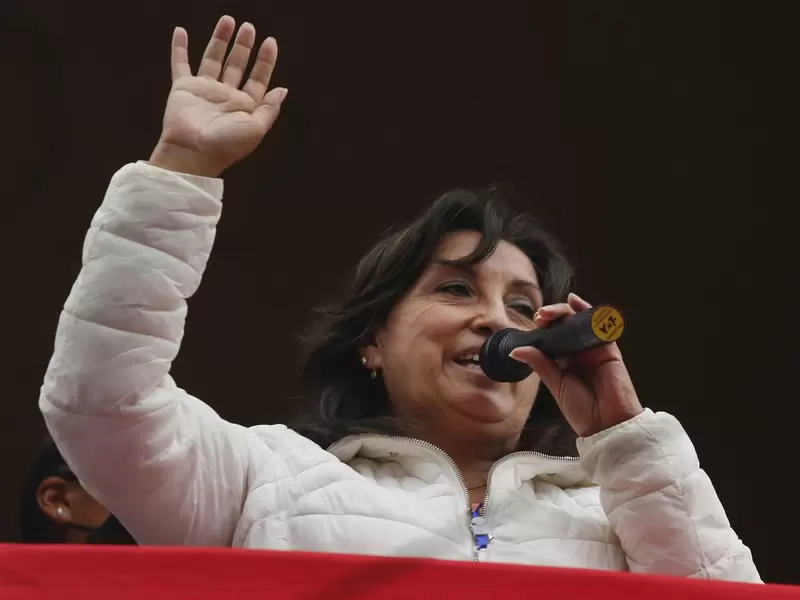 Dina Boluarte, vicepresidenta del Perú