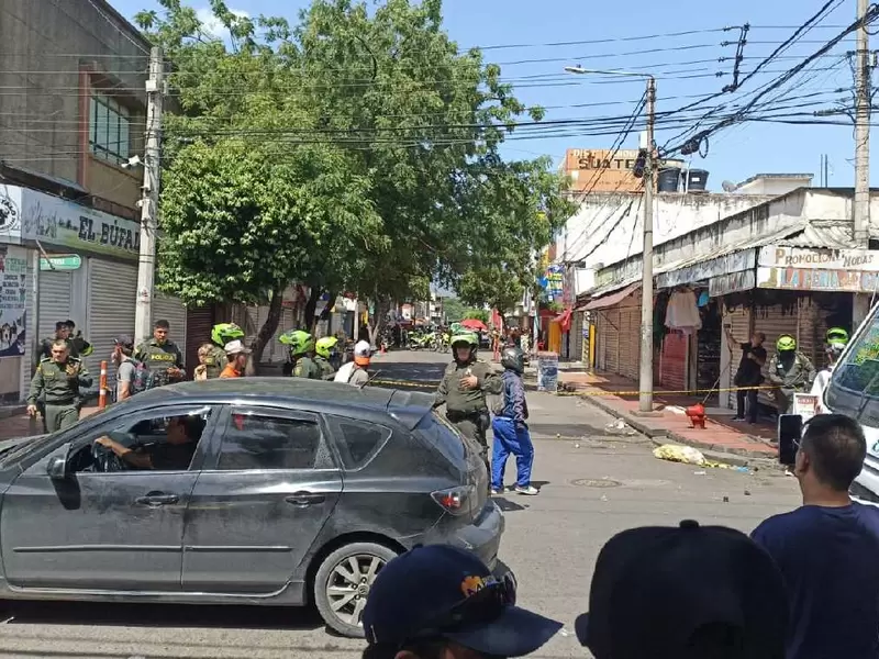 Ataque centro Cúcuta