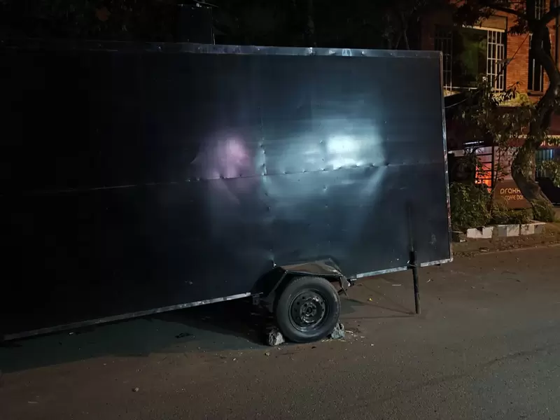 Taxista en aparente estado de embriaguez ocasionó dos accidentes en Suba