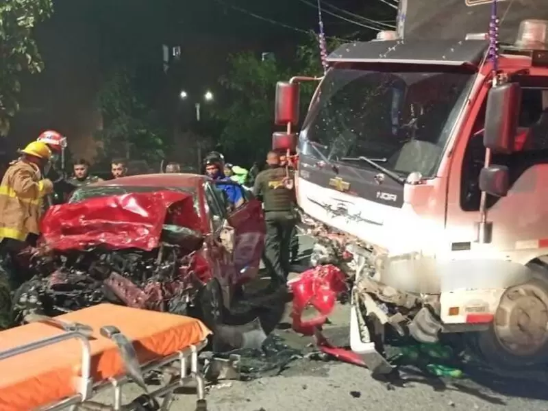 Policía murió en accidente de tránsito en el Valle del Cauca