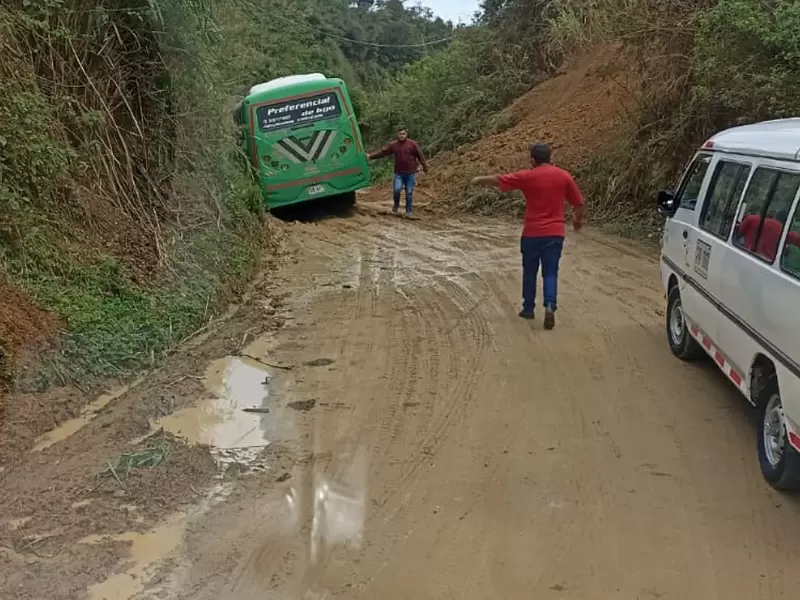 Vías en invierno Ocaña