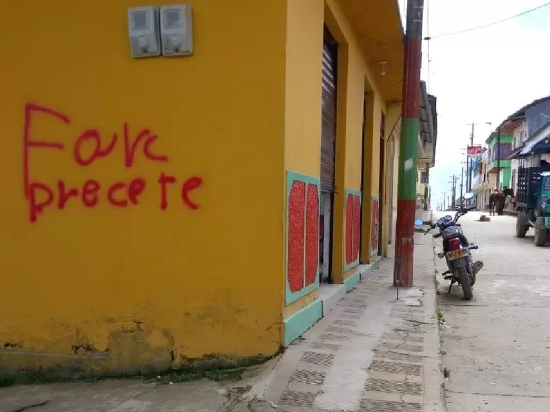 Mensajes Farc en El Líbano.