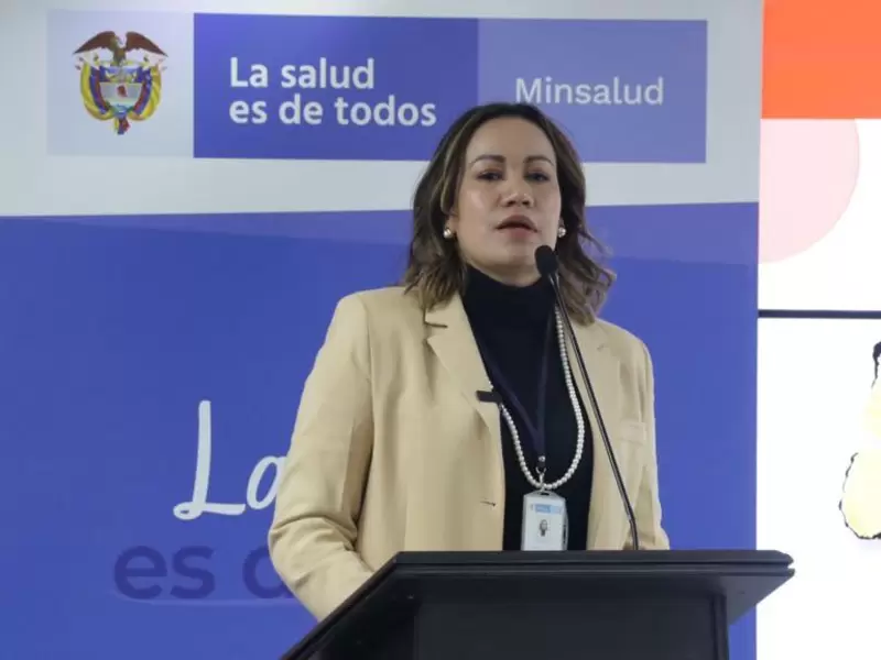 Carolina Corcho, Ministra de salud.