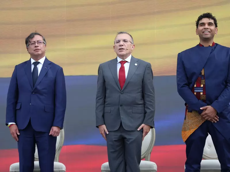 Roy Barreras, Gustavo Petro y David Racero