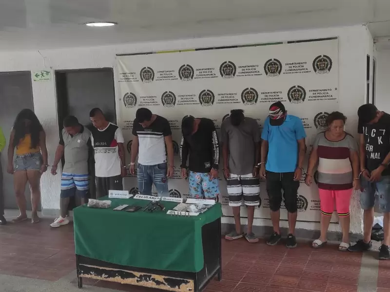 Fue desarticulada banda delictiva responsable de homicidios y secuestros en el centro de Colombia