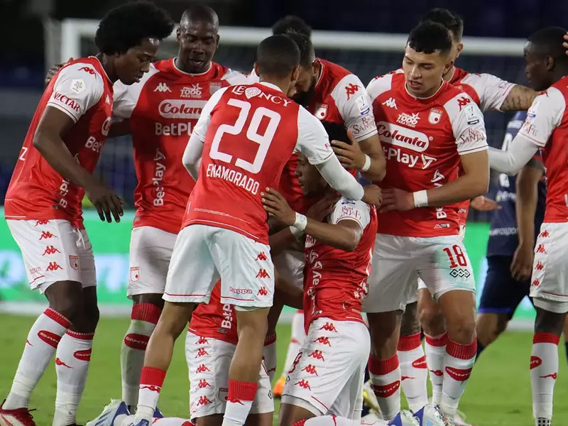 Santa Fe vs Pasto fecha 11 Liga Betplay 2022