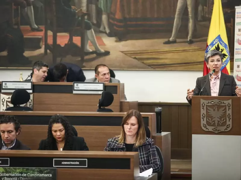 Claudia López invitó al concejo de Bogotá a dar luz verde a la vinculación de Bogotá a la Región Metropolitana