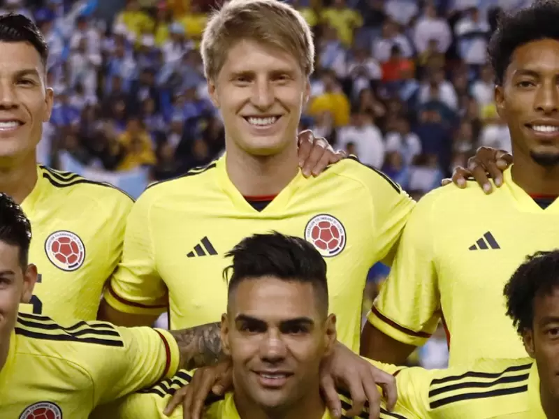 Andrés Llinás debutó como titular con la selección Colombia