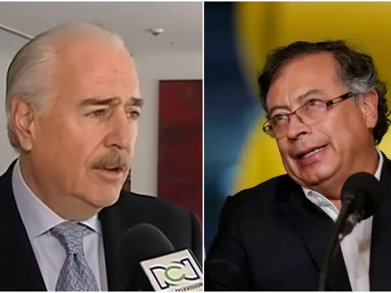 Andrés Pastrana y Gustavo Petro