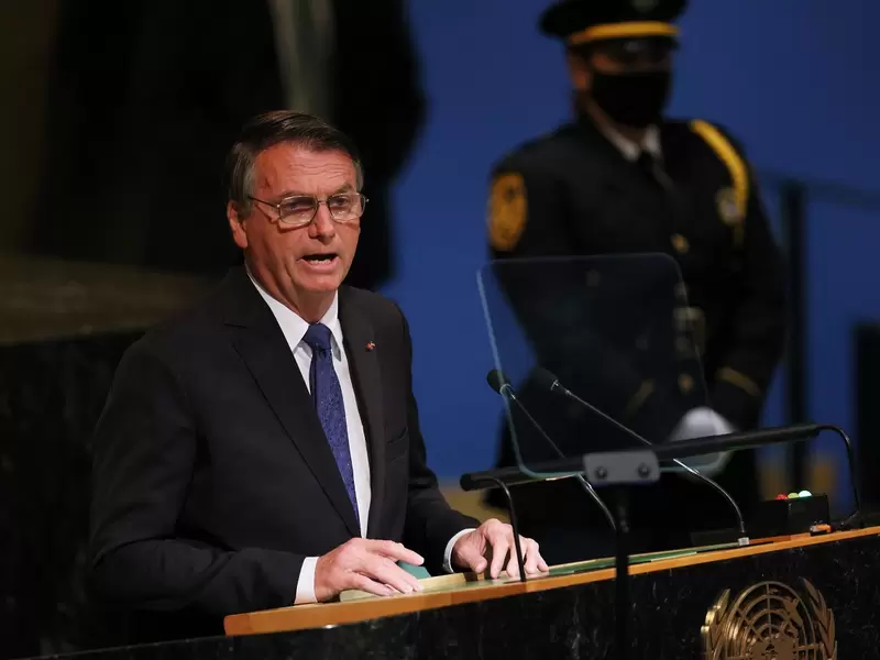 Jair Bolsonaro en la ONU