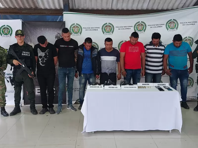 Las capturas fueron en Buenavista y Planeta Rica