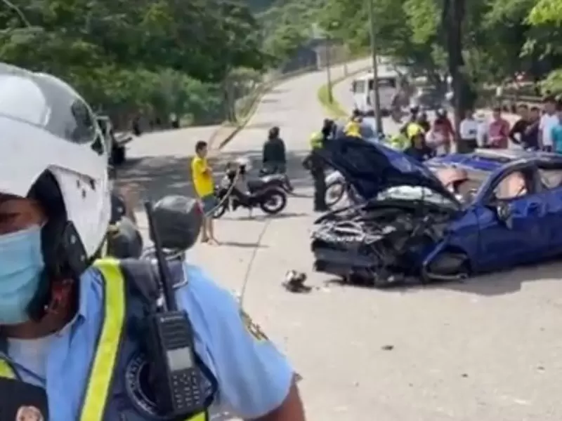 Accidente múltiple Bucaramanga
