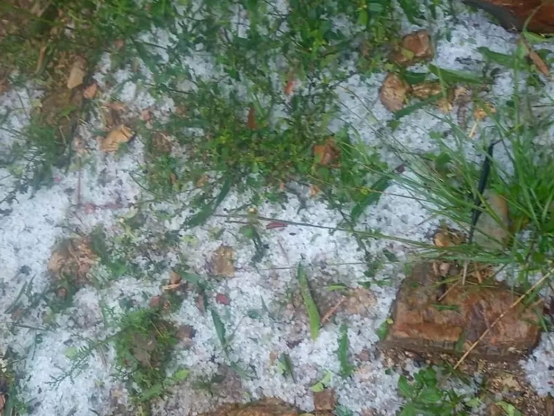Granizada en Molagavita