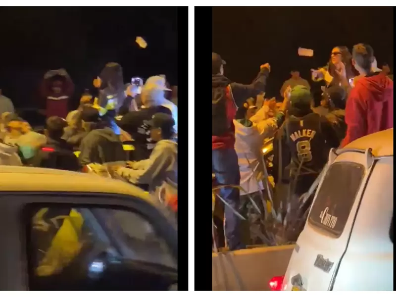 Influencer causa alboroto en Medellín