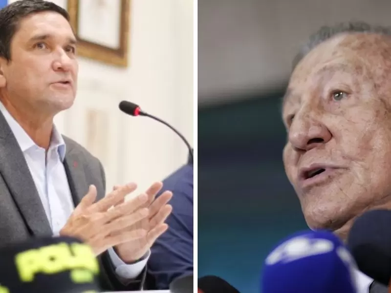 Juan Carlos Cárdenas y Rodolfo Hernández