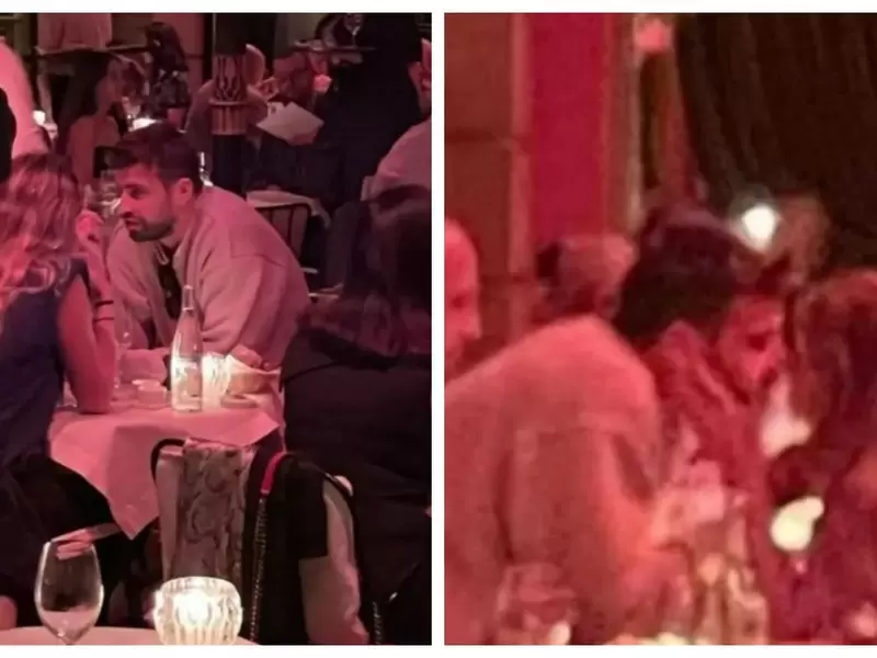 Piqué y Clara Chía en París