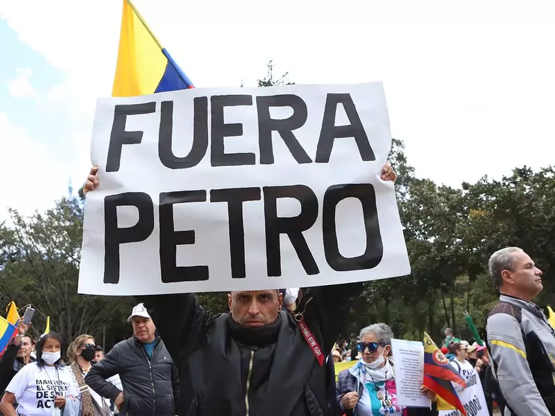 Protestas contra reformas de Petro este 26 de septiembre