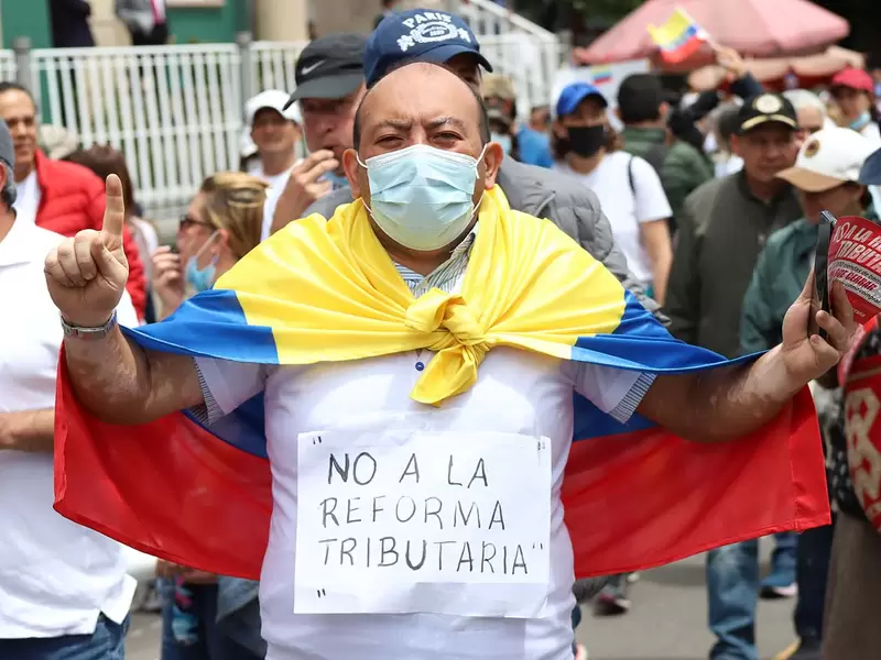 Protestas contra reformas de Petro este 26 de septiembre