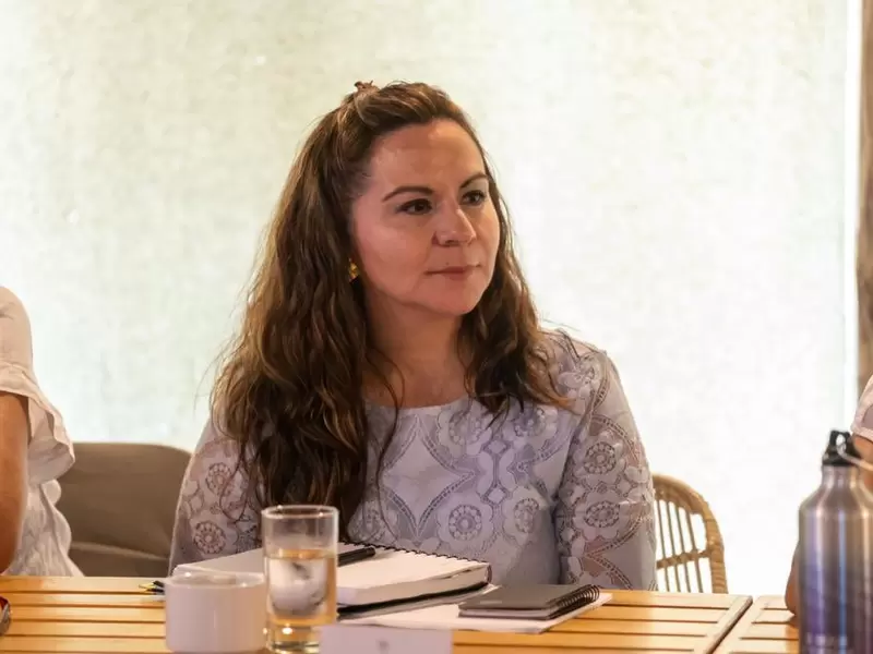 La ministra de la Tecnología, la Información y las Comunicaciones, Sandra Urrutia,