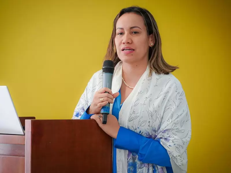 Carolina Corcho, Ministra de Salud.