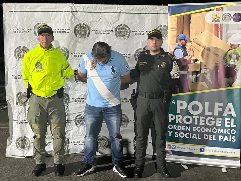 Capturan a colombiano pedido en extradición por tráfico de armas