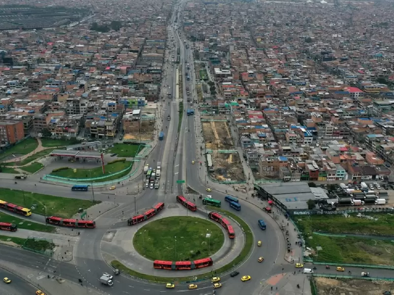 Panorámica de Bogotá
