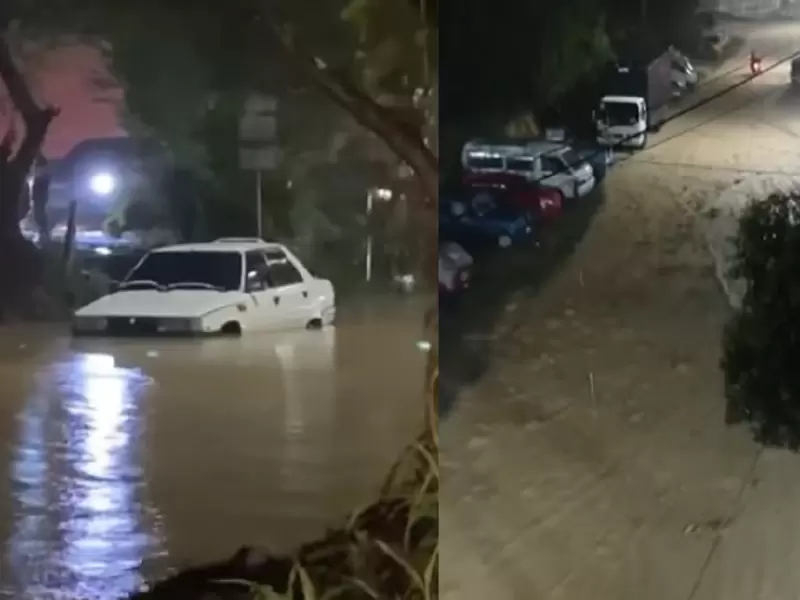 En Girón se hará un barrido para conocer el censo de damnificados.