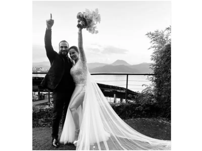 Maite Perroni, exRBD, usó cuatro vestidos de novia en su boda con Andrés Tovar
