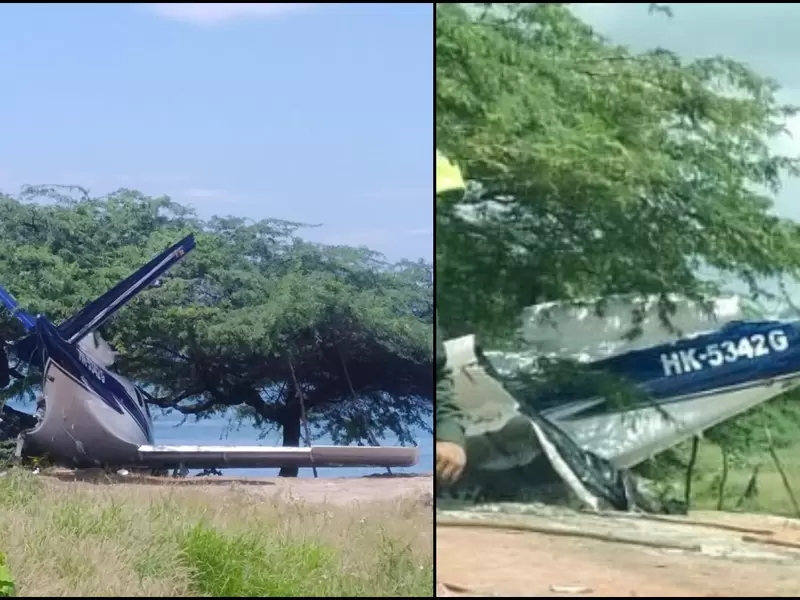 Aeronave se salió de la pista en el aeropuerto de Santa Marta