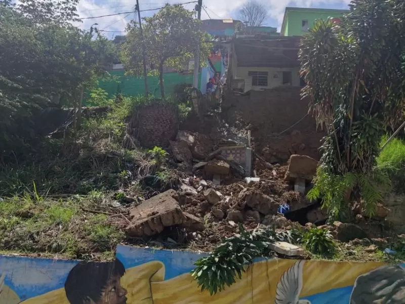 Emergencias por lluvias en Bucaramanga