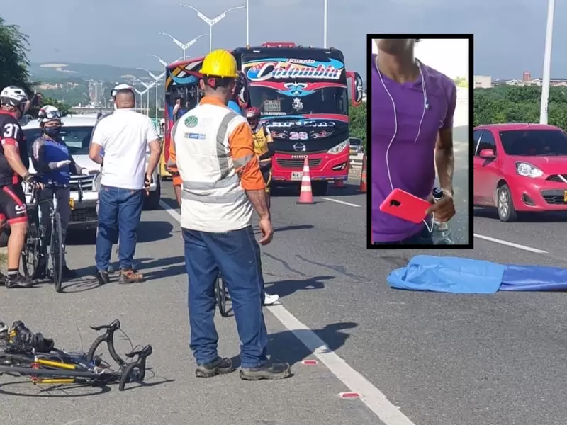 Ciclista murió al ser arrollado por un conductor, al parecer borracho