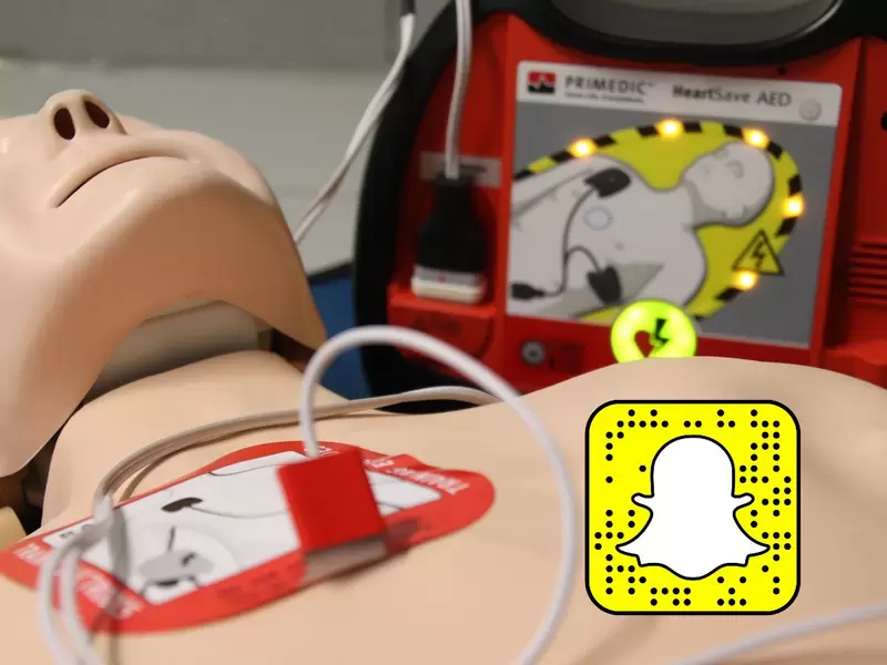 Ahora Snapchat enseñará cómo realizar reanimación cardiopulmonar